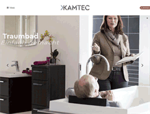 Tablet Screenshot of kamtec-online.de